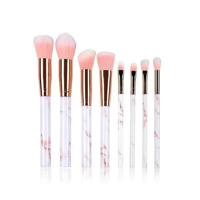 Luxury Eye & Lip Makeup Brush Set