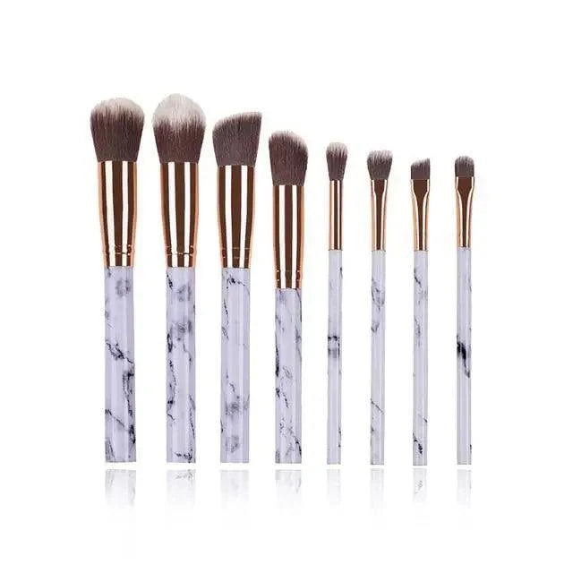 Luxury Eye & Lip Makeup Brush Set