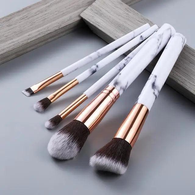 Luxury Eye & Lip Makeup Brush Set