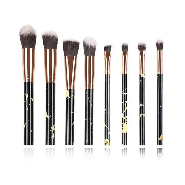 Luxury Eye & Lip Makeup Brush Set
