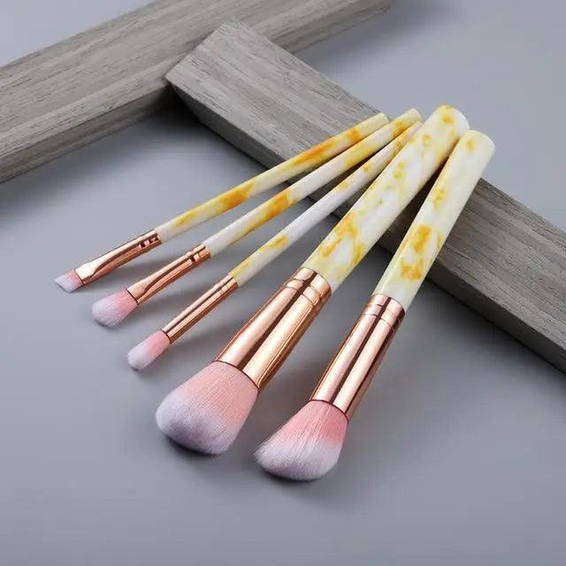 Luxury Eye & Lip Makeup Brush Set