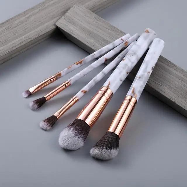Luxury Eye & Lip Makeup Brush Set