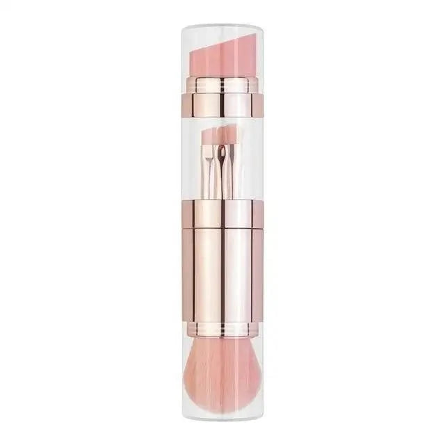 Vintage Style Makeup Brush Set (4-in-1)