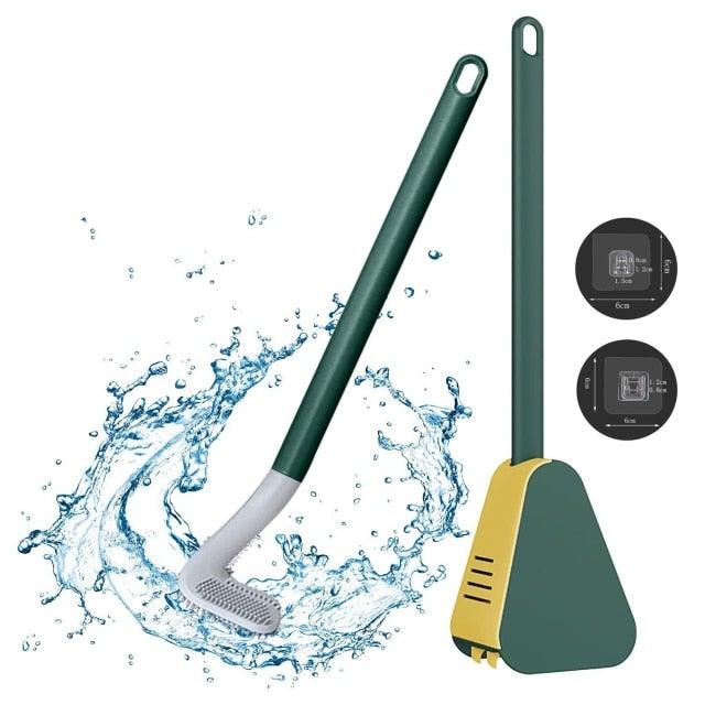 Silicone Toilet Brush & Holder Set