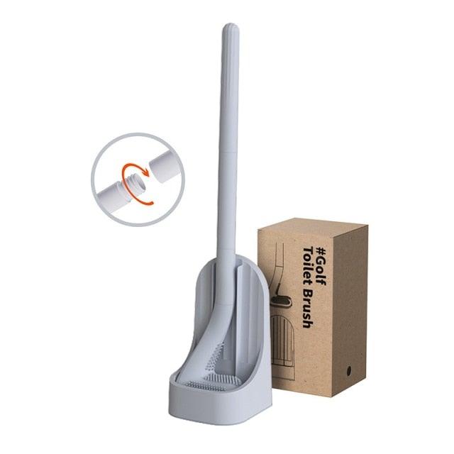 Silicone Toilet Brush & Holder Set