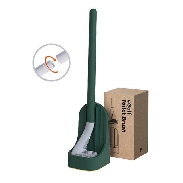Silicone Toilet Brush & Holder Set