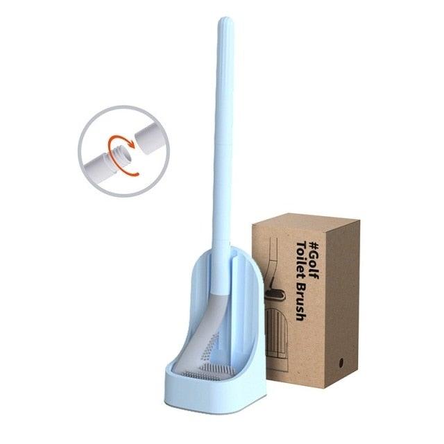 Silicone Toilet Brush & Holder Set