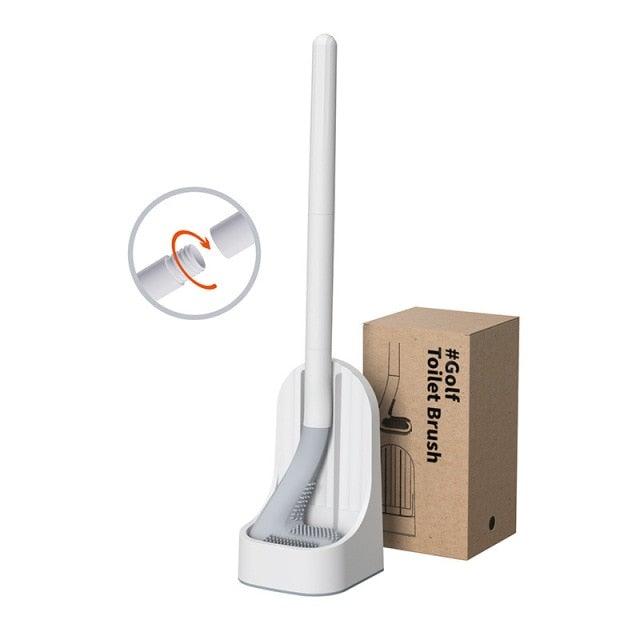 Silicone Toilet Brush & Holder Set