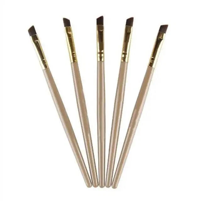 Angled Eyebrow Brush Set (5-Piece)