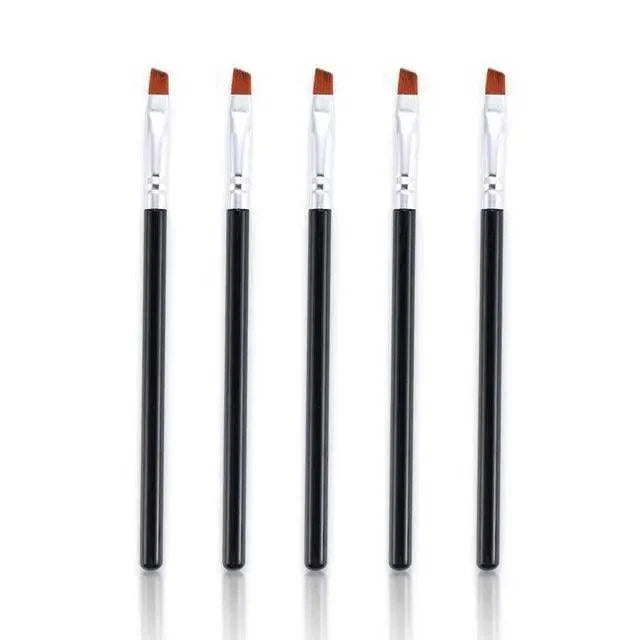 Angled Eyebrow Brush Set (5-Piece)